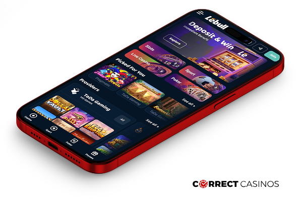 Lebull Casino Mobile Version