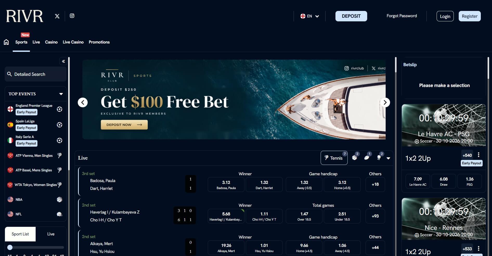 RIVR Casino Review