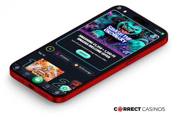 Smasha Casino Mobile Version