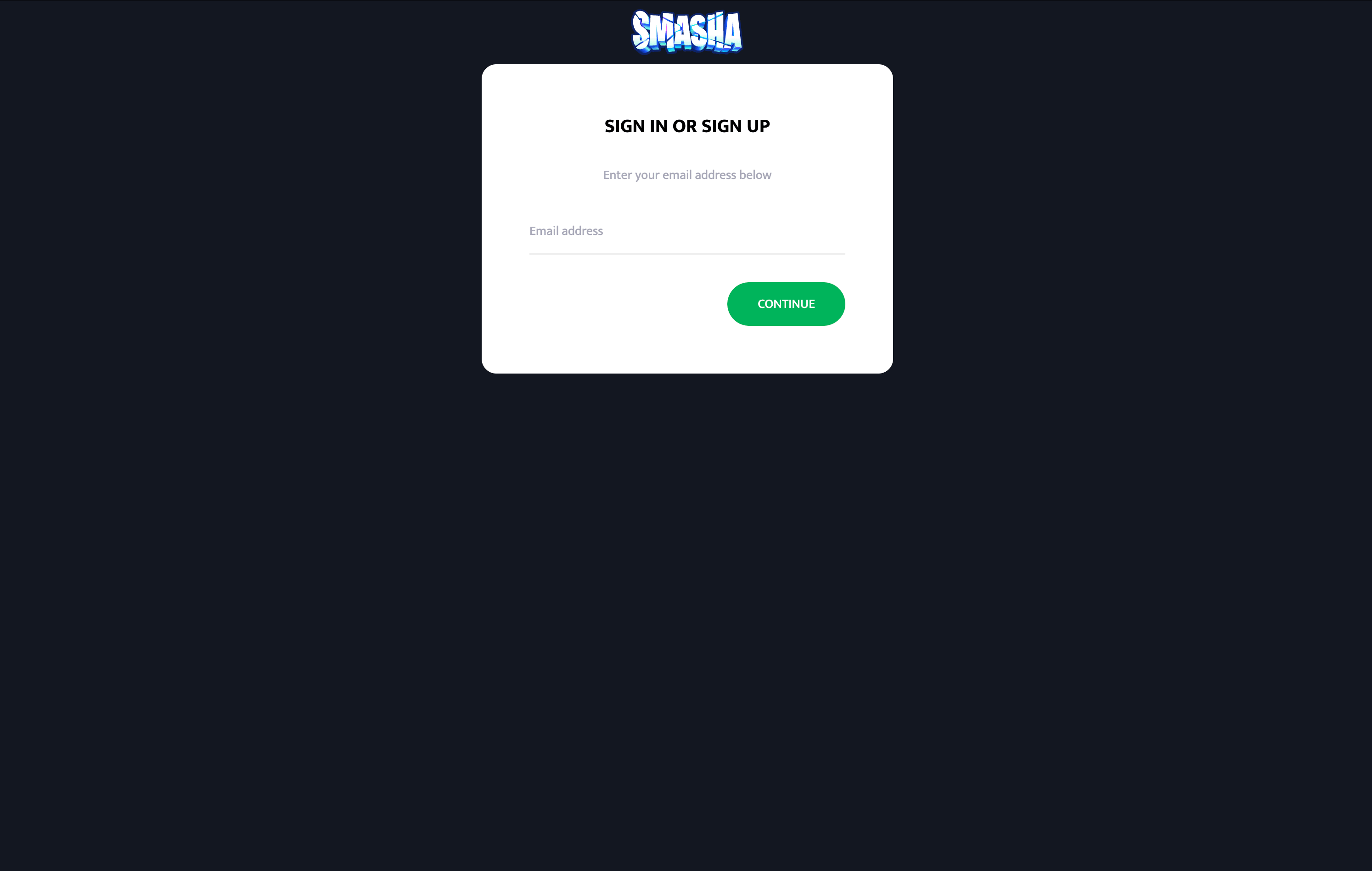 Smasha Casino Sign Up