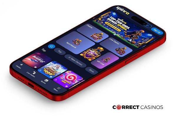 Spinra Casino Mobile Version
