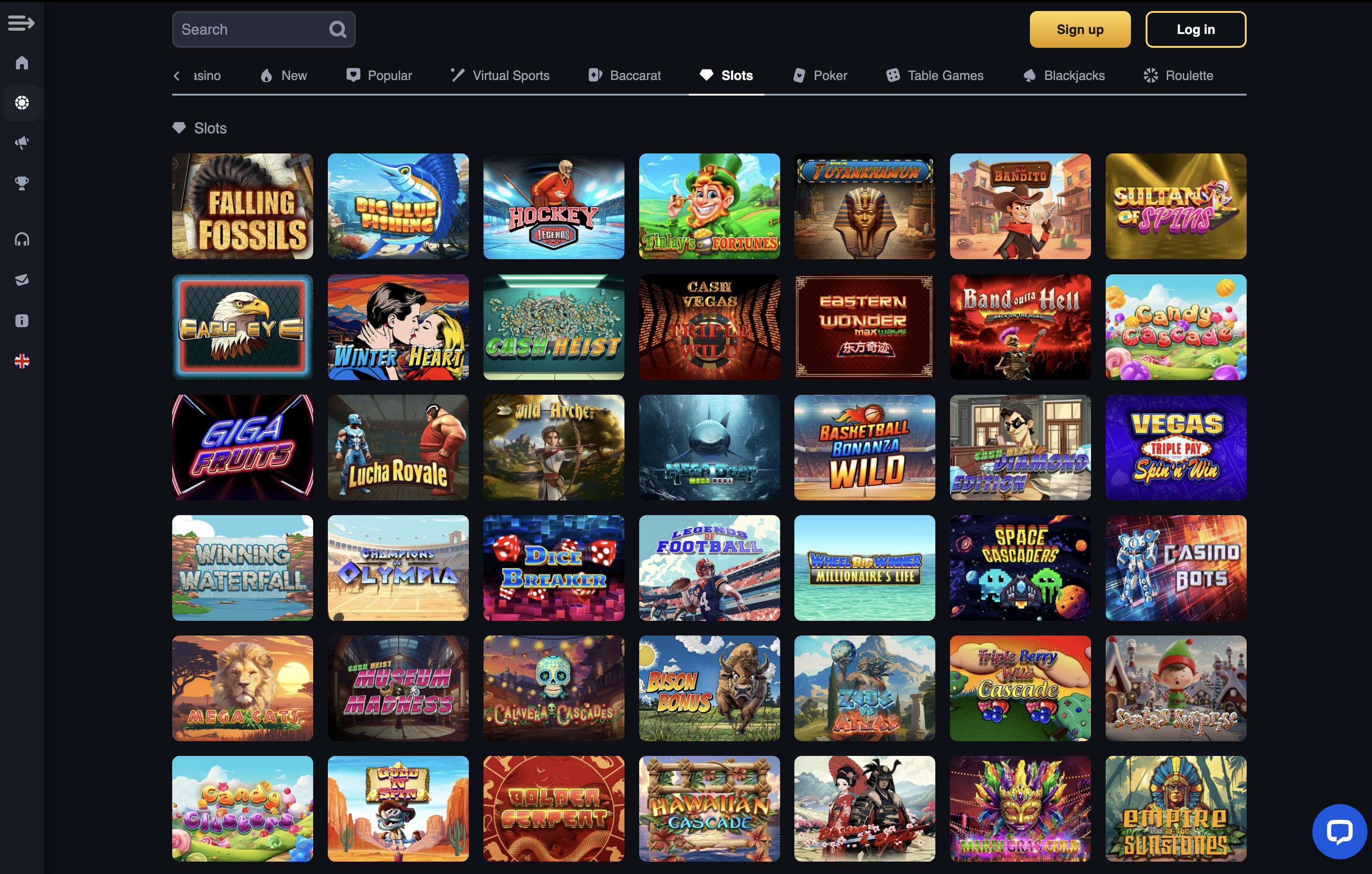 Trillix Casino Games
