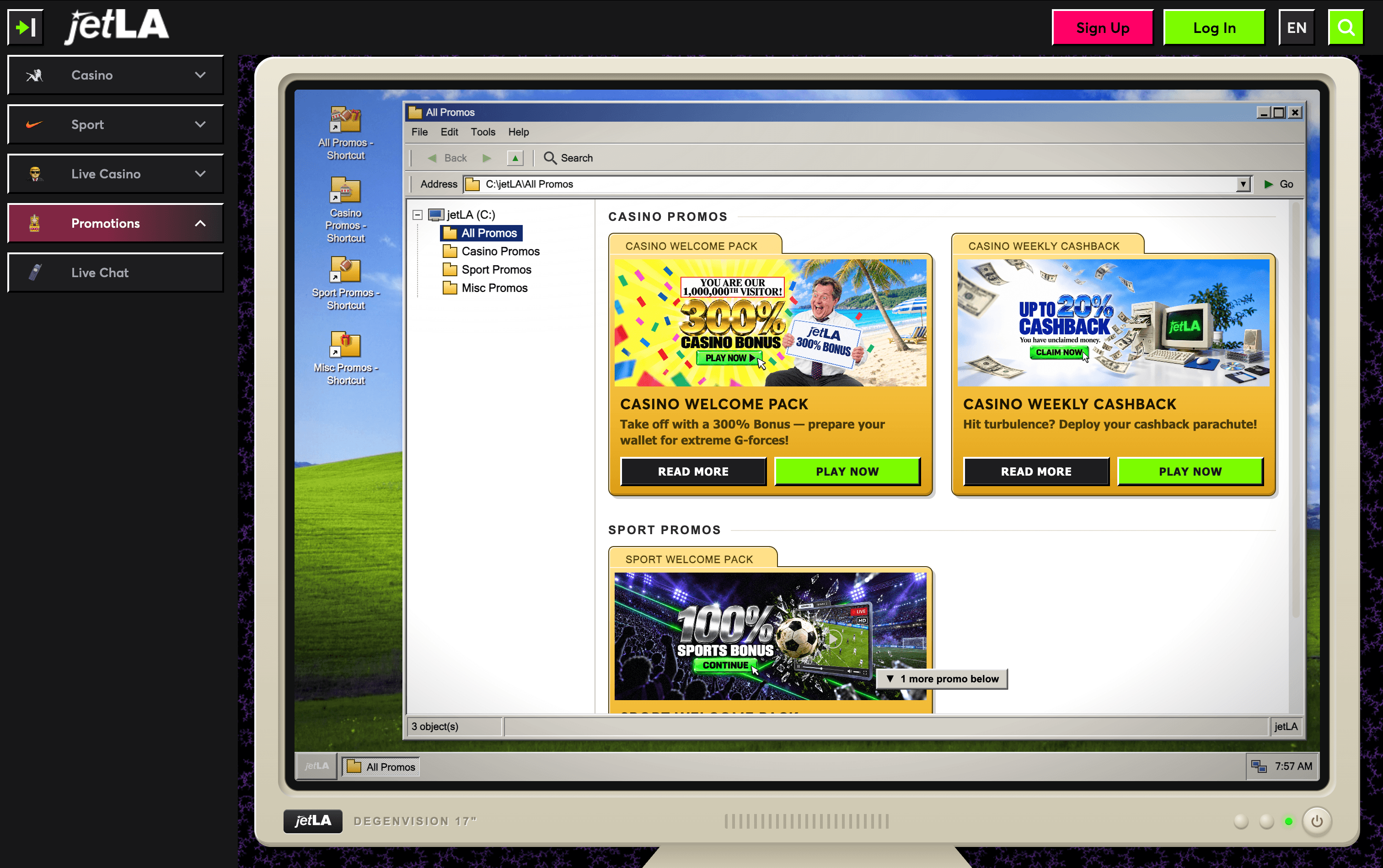 jetLA Casino Bonuses